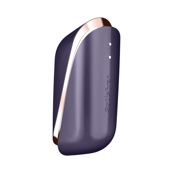 Satisfyer Traveler - putujući stimulator klitorisa na baterije (crno-bijeli)