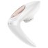 Satisfyer Pro 4 Couples - punjivi zračni valni vibrator za parove (bijeli)