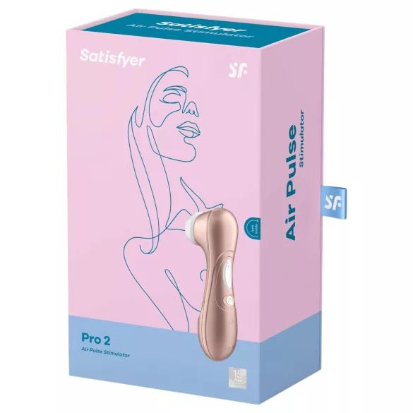 Satisfyer Pro 2 Gen2 - stimulator klitorisa na punjenje - smeđa