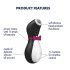 Satisfyer Penguin - vodootporni stimulator klitorisa (crno-bijeli)