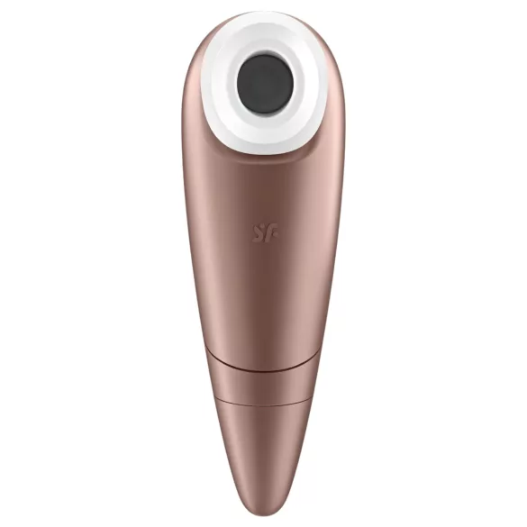 Satisfyer 1 Number One - stimulator klitorisa na zračne valove - smeđa
