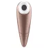 Satisfyer 1 Number One - stimulator klitorisa na zračne valove - smeđa