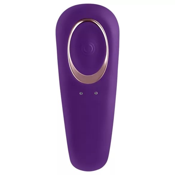 Satisfyer Double Classic - vodootporni, akumulatorski vibrator za parove (ljubičasti)