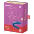Satisfyer Double Whale - vibrator za parove s 2 motora - plavi