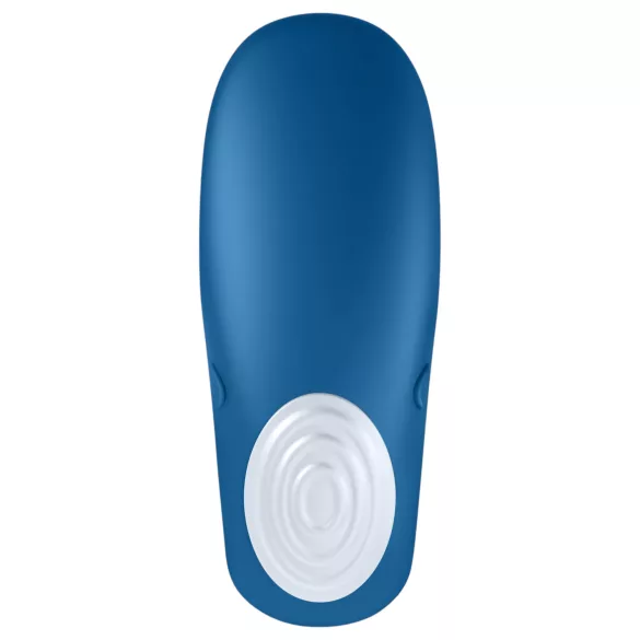 Satisfyer Double Whale - vibrator za parove s 2 motora - plavi