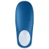 Satisfyer Double Whale - vibrator za parove s 2 motora - plavi