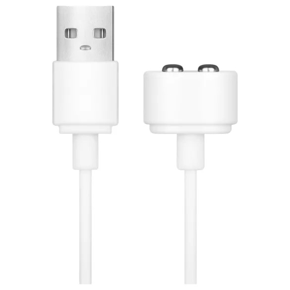 Satisfyer - magnetski USB punjač kabel - bijeli