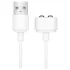 Satisfyer - magnetski USB punjač kabel - 2 komada - bijeli