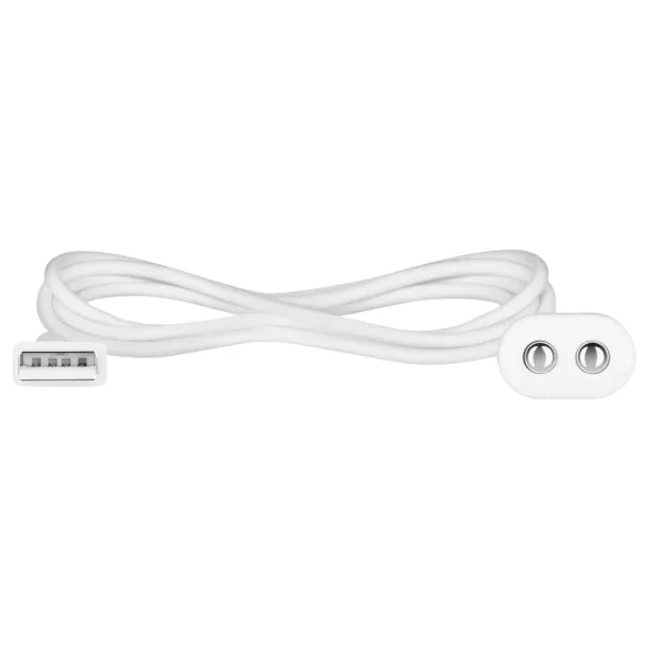 Satisfyer - magnetski USB punjač kabel - bijeli