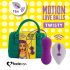 FEELZTOYS Twisty - rotirajuće vibracijsko jaje (ljubičasto)
