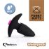 FEELZTOYS Funkybutts - bežični analni vibrator set s punjivom baterijom (crni)