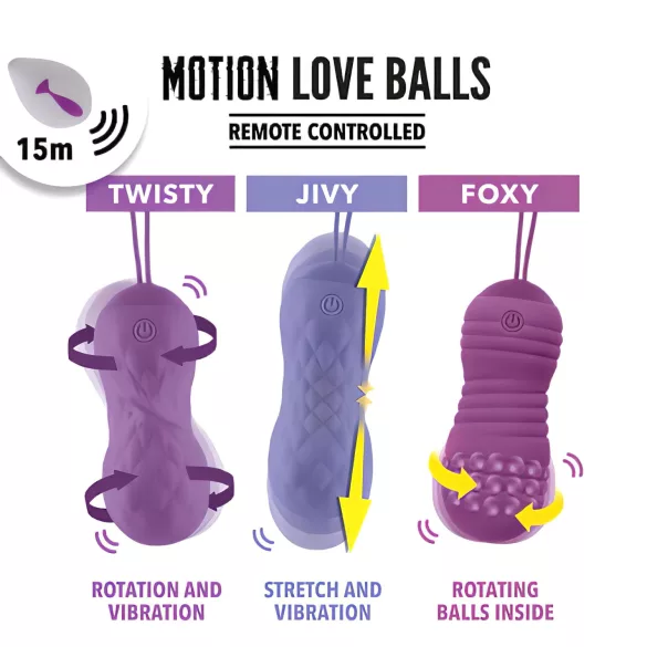 FeelzToys - vibracijsko jaje - vodootporno - ljubičasta
