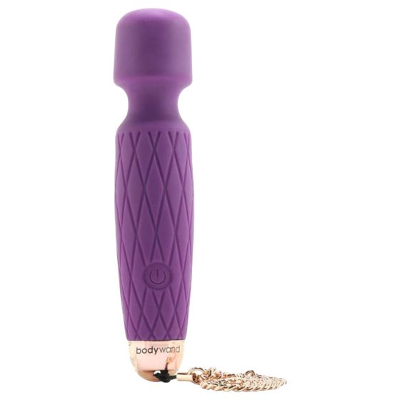 Bodywand Luxe - punjivi mini vibrator za masažu (ljubičasti)