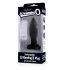 Screaming Plug - bežični analni vibrator s baterijom (crni)