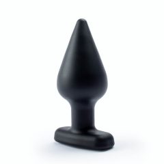 Screaming Plug XL - bežični, radio analni vibrator (crni)