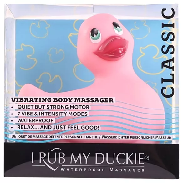 My Duckie 2.0 - vodootporni vibrator za klitoris - roza