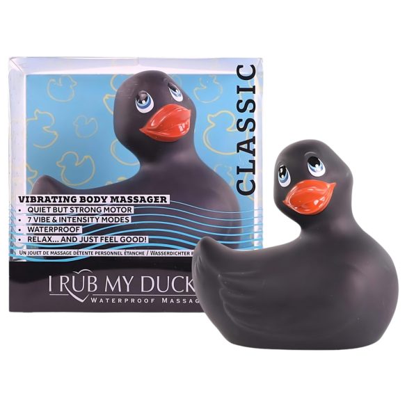 My Duckie 2.0 - crna vodootporna klitorisna patka