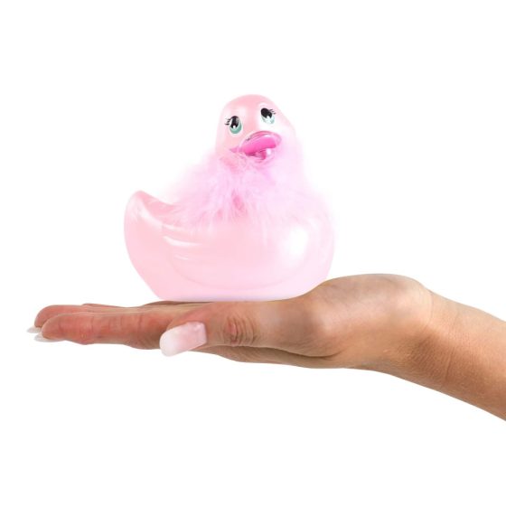 My Duckie Paris 2.0 - vodootporni vibrator za klitoris razigrane patke (ružičasti)
