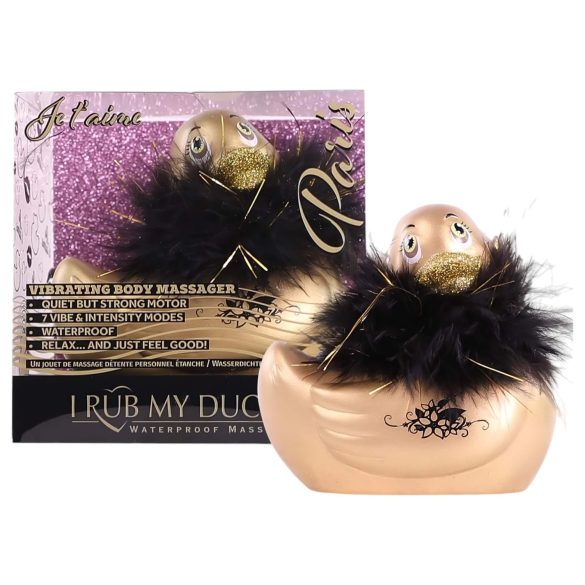 My Duckie Paris 2.0 - klitoralni vibrator (zlatni)