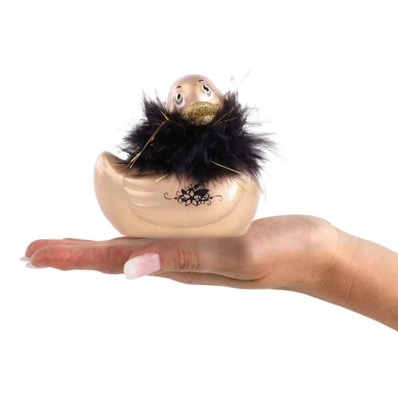My Duckie Paris 2.0 - vodootporni vibrator za klitoris razigrane patke (zlatni)