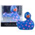Moj Duckie Romance 2.0 - vodootporni klitoralni vibrator (plavo-ružičasti)