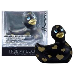 My Duckie Romance 2.0 - vibrator za klitoris - crno-zlatni