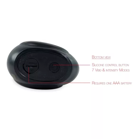 My Duckie Romance 2.0 - vibrator za klitoris - crno-zlatni