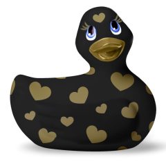  My Duckie Romance 2.0 - patka vodootporni vibrator za klitoris (crno-zlatni)