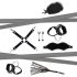 RS Soiree Kinky Me Softly - BDSM vezivanje set - crna (7 dijelova)