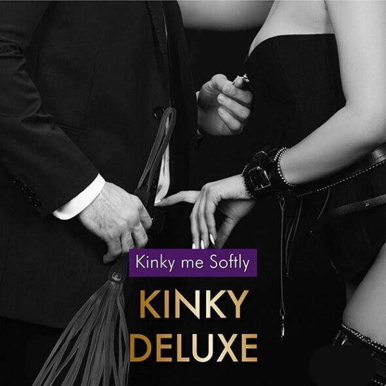 RS Soiree Kinky Me Softly - BDSM set za vezanje - crni (7 komada)