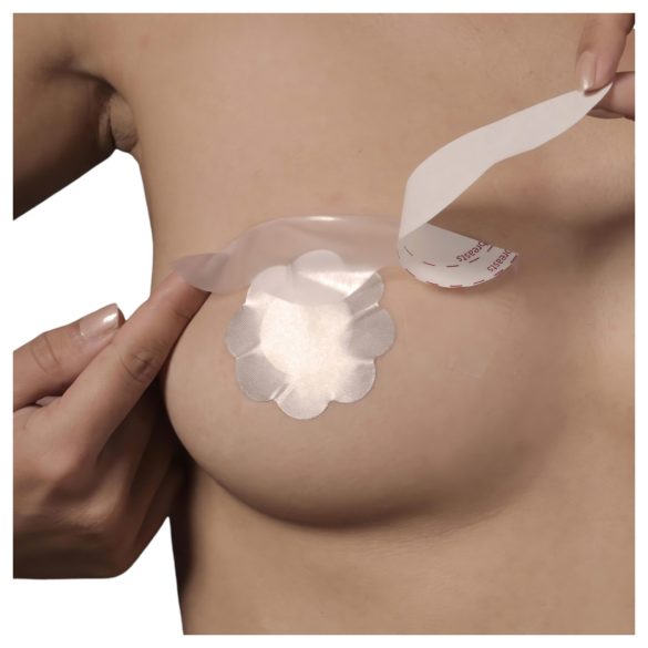 Bye Bra D-F - nevidljivi ljepilo za podizanje grudi - roza (6 kom)