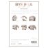 Bye Bra A-C - nevidljive push-up trake - nude (4 para)
