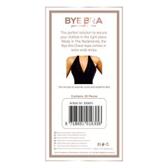   Bye Bra - dvostrana traka za pričvršćivanje odjeće (20 kom)