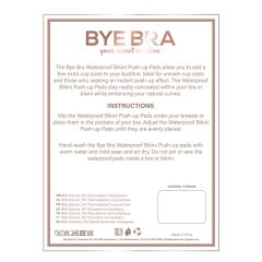   Bye Bra - vodootporni jastučić za podizanje grudi (proziran)