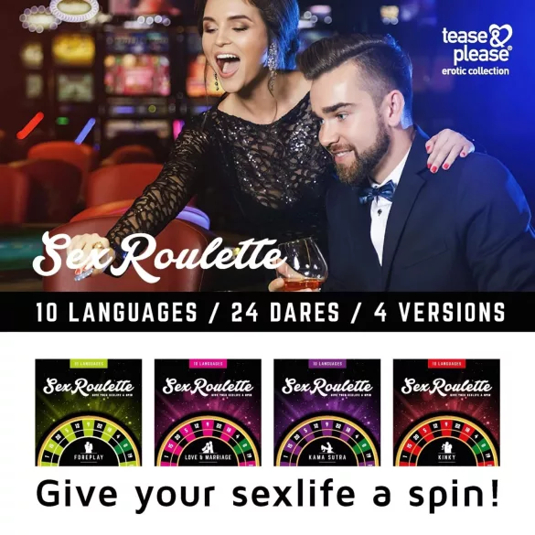 tease & please - Sex Roulette Kinky - Erotska ruleta društvena igra za parove