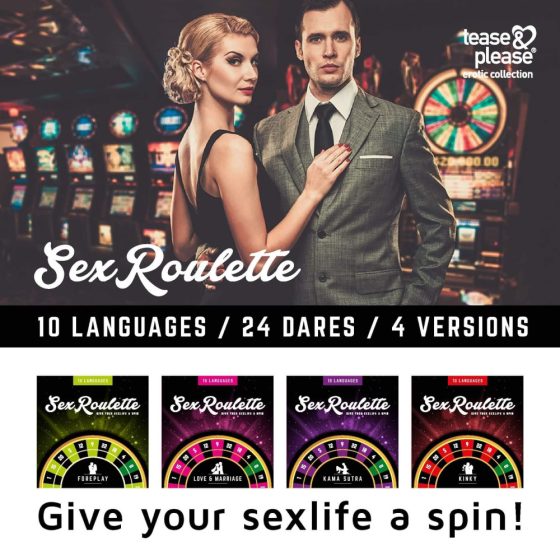 Sex Roulette Foreplay - seks društvena igra (na 10 jezika)