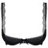 Obsessive Miamor - crni čipkasti grudnjak za push-up efekt - L/XL