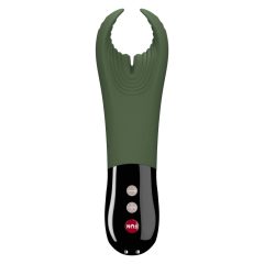   Fun Factory Manta - letvica vibrirajući vibrator od žira (zeleno-crni)