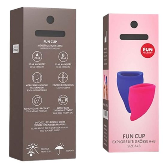 Fun Factory Fun Cup - set menstrualne čašice (2 kom)