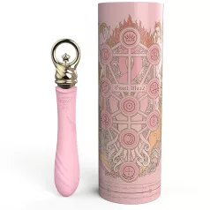   ZALO Courage Heating - G-točka vibrator na baterije - grijanje - silikon - roza