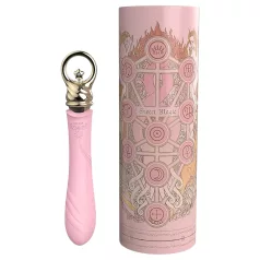   ZALO Courage Heating - G-točka vibrator na baterije - grijanje - silikon - roza