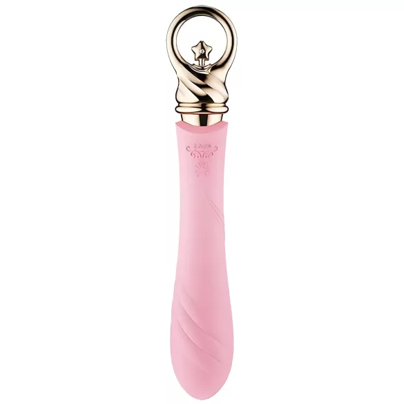 ZALO Courage Heating - G-točka vibrator na baterije - grijanje - silikon - roza