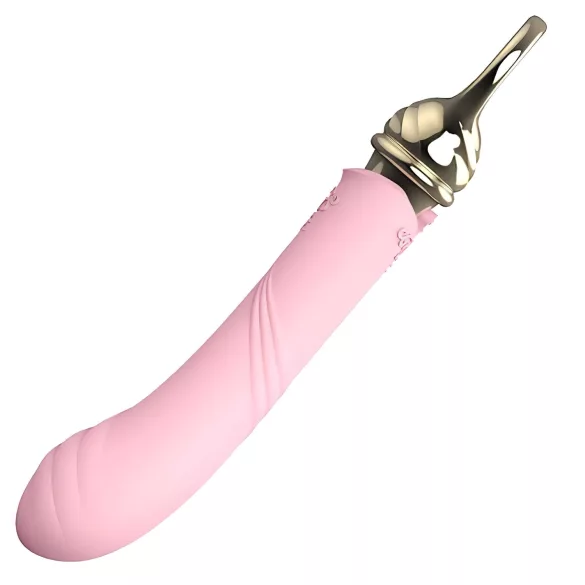 ZALO Courage Heating - G-točka vibrator na baterije - grijanje - silikon - roza