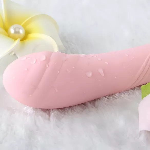 ZALO Courage Heating - G-točka vibrator na baterije - grijanje - silikon - roza