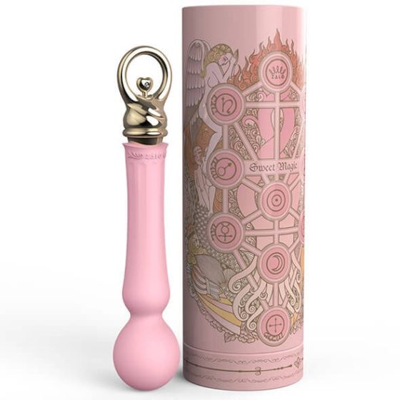 ZALO Confidence Heating Wand - bežični vibrator za masažu (roza)