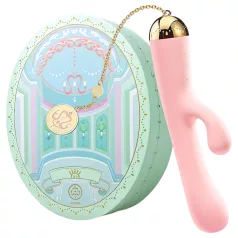   ZALO Ichigo Rabbit - luksuzni vibrator na daljinsko upravljanje putem aplikacije (rozi)