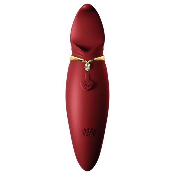 ZALO Hero - punjivi, vodootporni klitoralni vibrator (crveni)