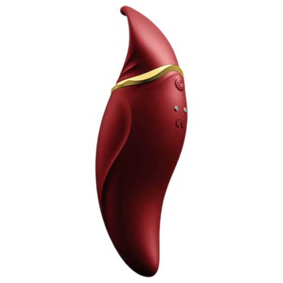 ZALO - Hero punjivi, vodootporni vibrator za klitoris (crveni)