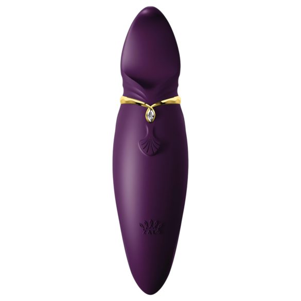ZALO Hero - punjivi, vodootporni klitoralni vibrator (ljubičasti)