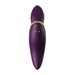   ZALO - Hero punjivi vodootporni vibrator za klitoris (ljubičasti)